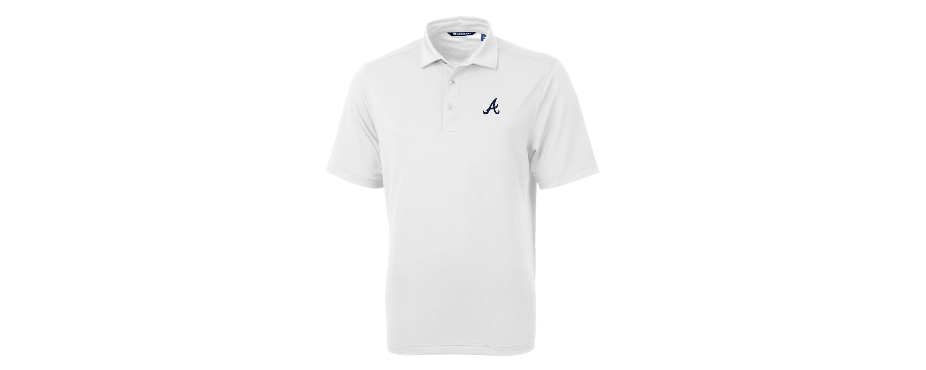 MLB Atlanta Braves Virtue Eco Pique Recycled Polo