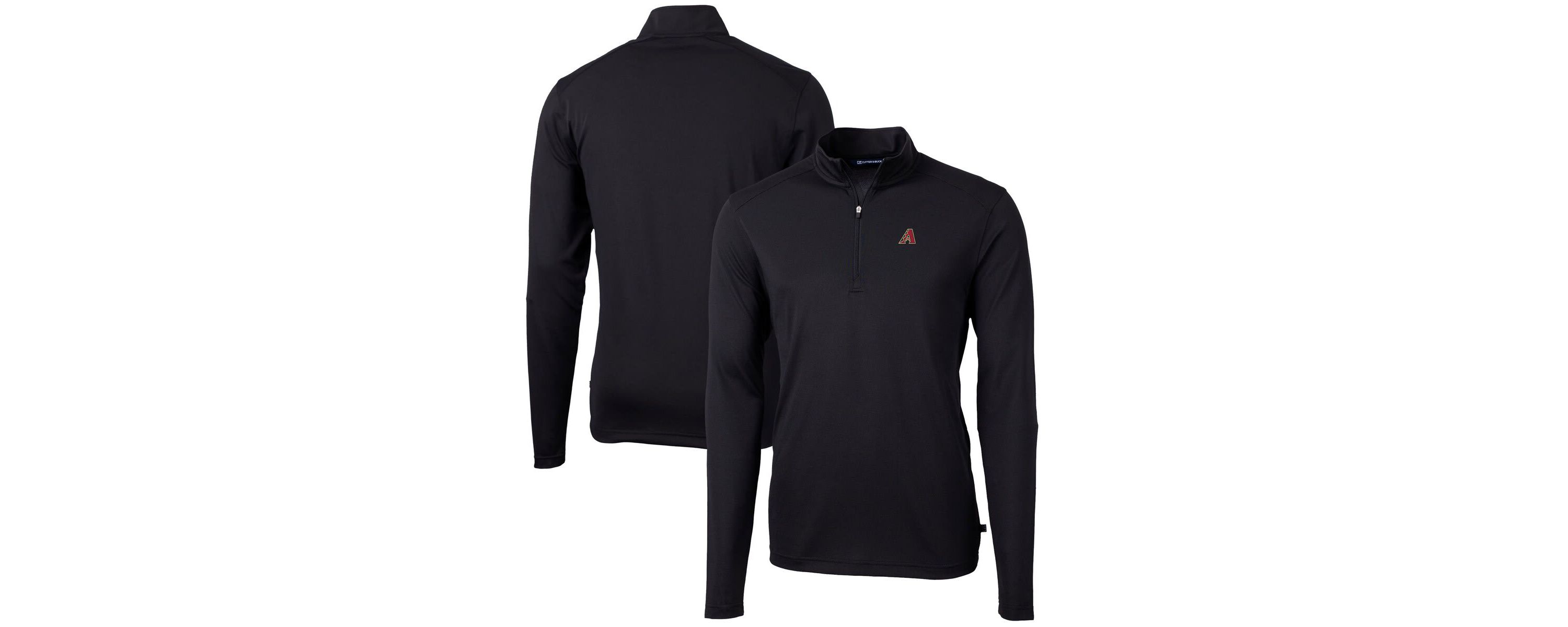 MLB Arizona Diamondbacks Virtue Eco Pique Recycled Quarter-Zip Pullover Top