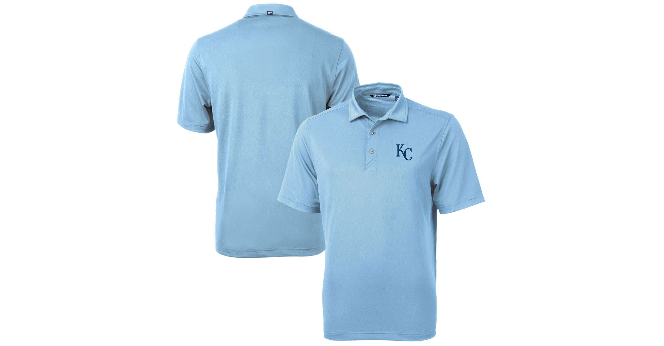 MLB Light Kansas City Royals Virtue Eco Pique Recycled Polo
