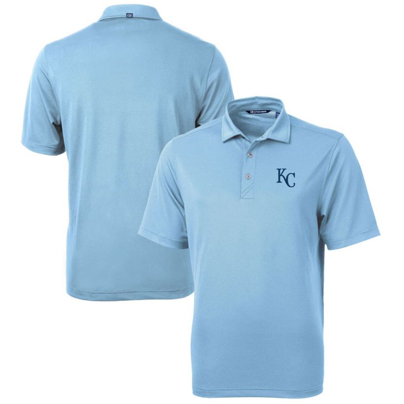 MLB Light Kansas City Royals Virtue Eco Pique Recycled Polo
