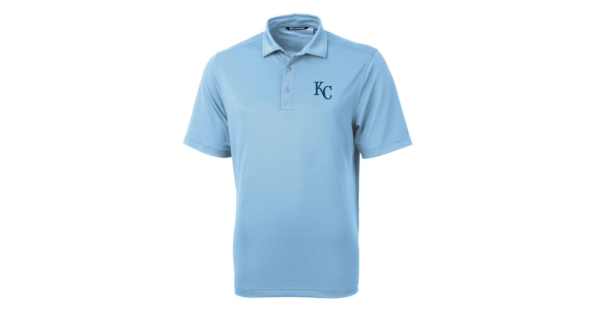 MLB Light Kansas City Royals Virtue Eco Pique Recycled Polo