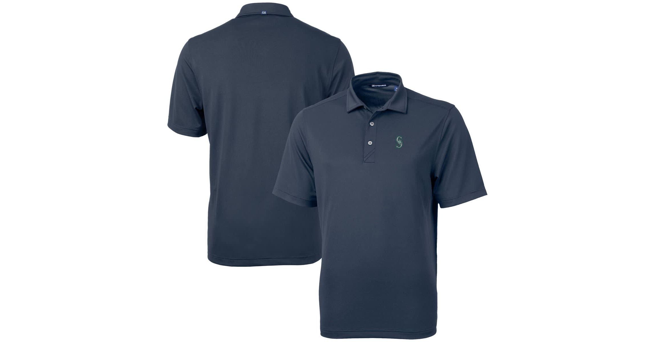 MLB Seattle Mariners Virtue Eco Pique Recycled Polo