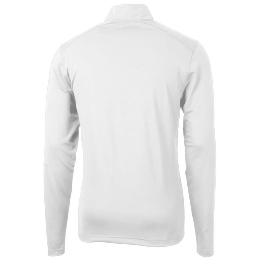 MLB Cleveland Guardians Virtue Eco Pique Recycled Quarter-Zip Pullover Top