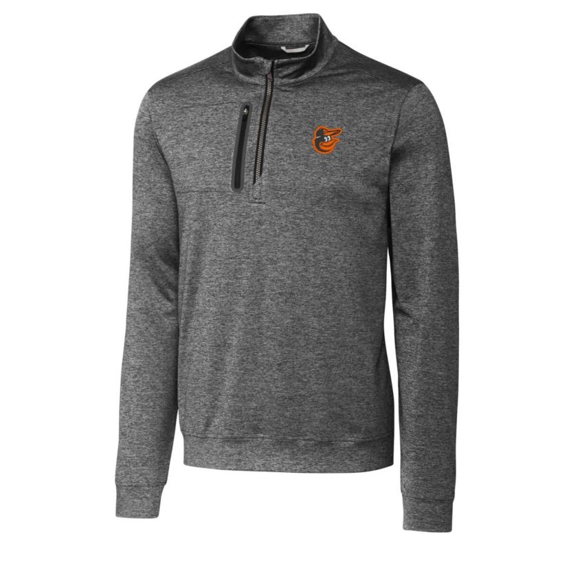 MLB Baltimore Orioles Stealth ed Quarter-Zip Pullover Top