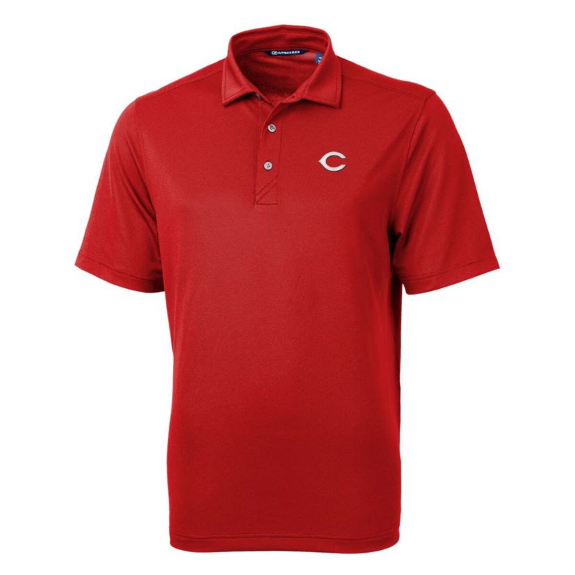 MLB Cincinnati Reds Virtue Eco Pique Recycled Polo