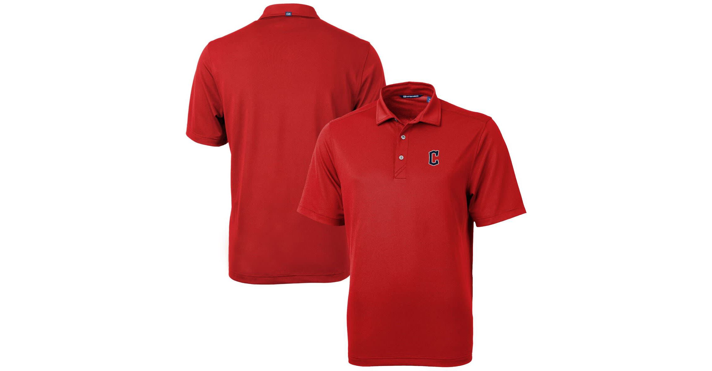 MLB Cleveland Guardians Virtue Eco Pique Recycled Polo