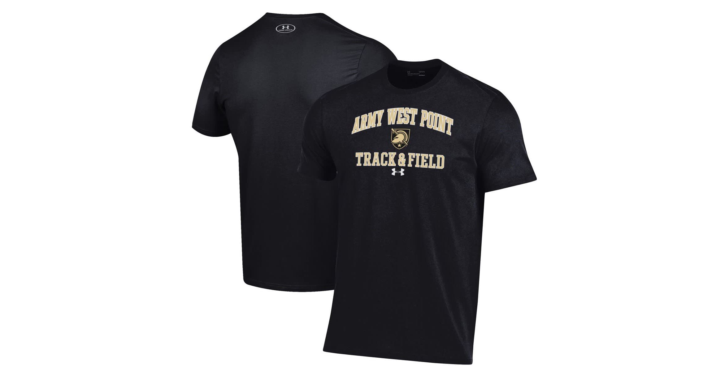 Army Black Knights NCAA Under Armour Army Knights Track & Field Performance T-Shirt