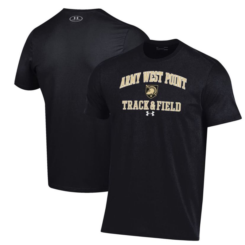 Army Black Knights NCAA Under Armour Army Knights Track & Field Performance T-Shirt