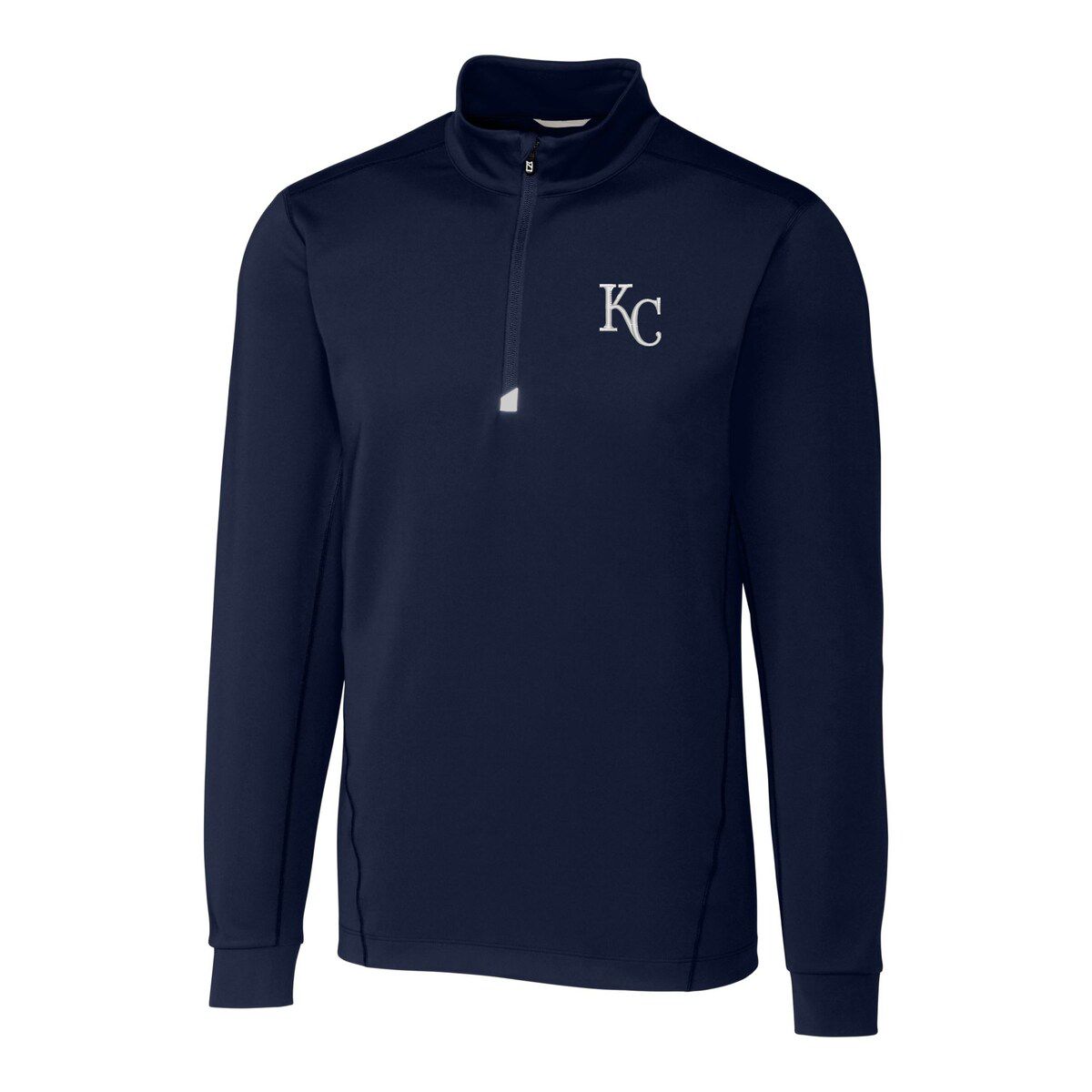 MLB Kansas City Royals Big & Tall Traverse Stretch Quarter-Zip Pullover Top