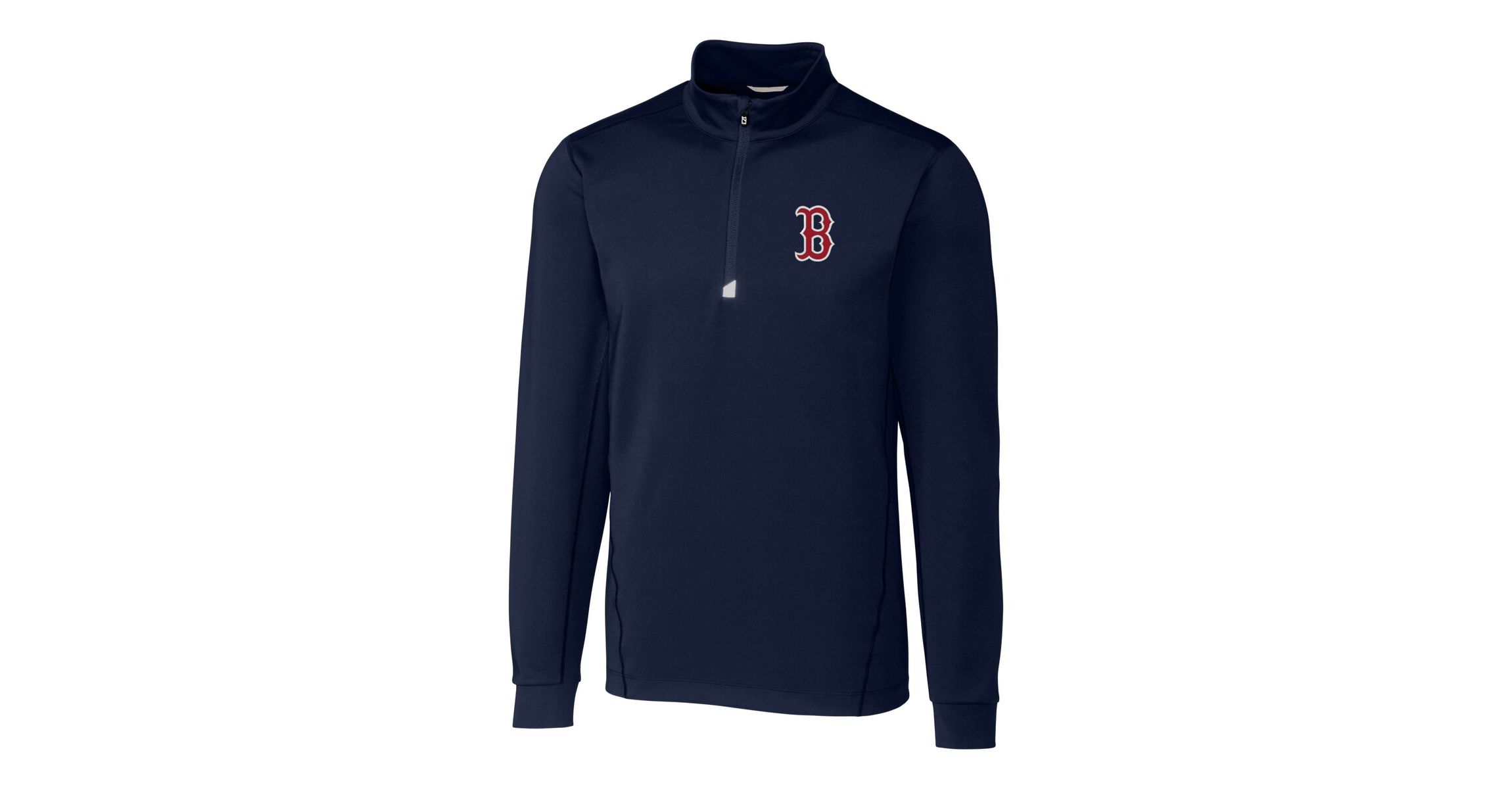 Boston Red Sox MLB Boston Sox Big & Tall Traverse Stretch Quarter-Zip Pullover Top