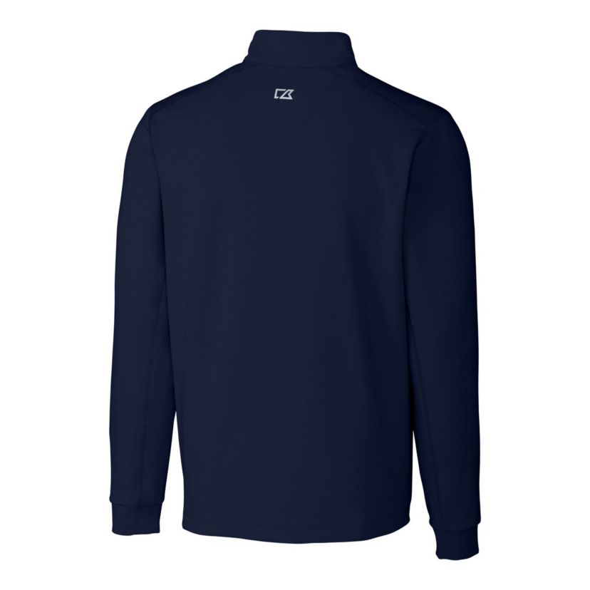 MLB Chicago Cubs Big & Tall Traverse Stretch Quarter-Zip Pullover Top