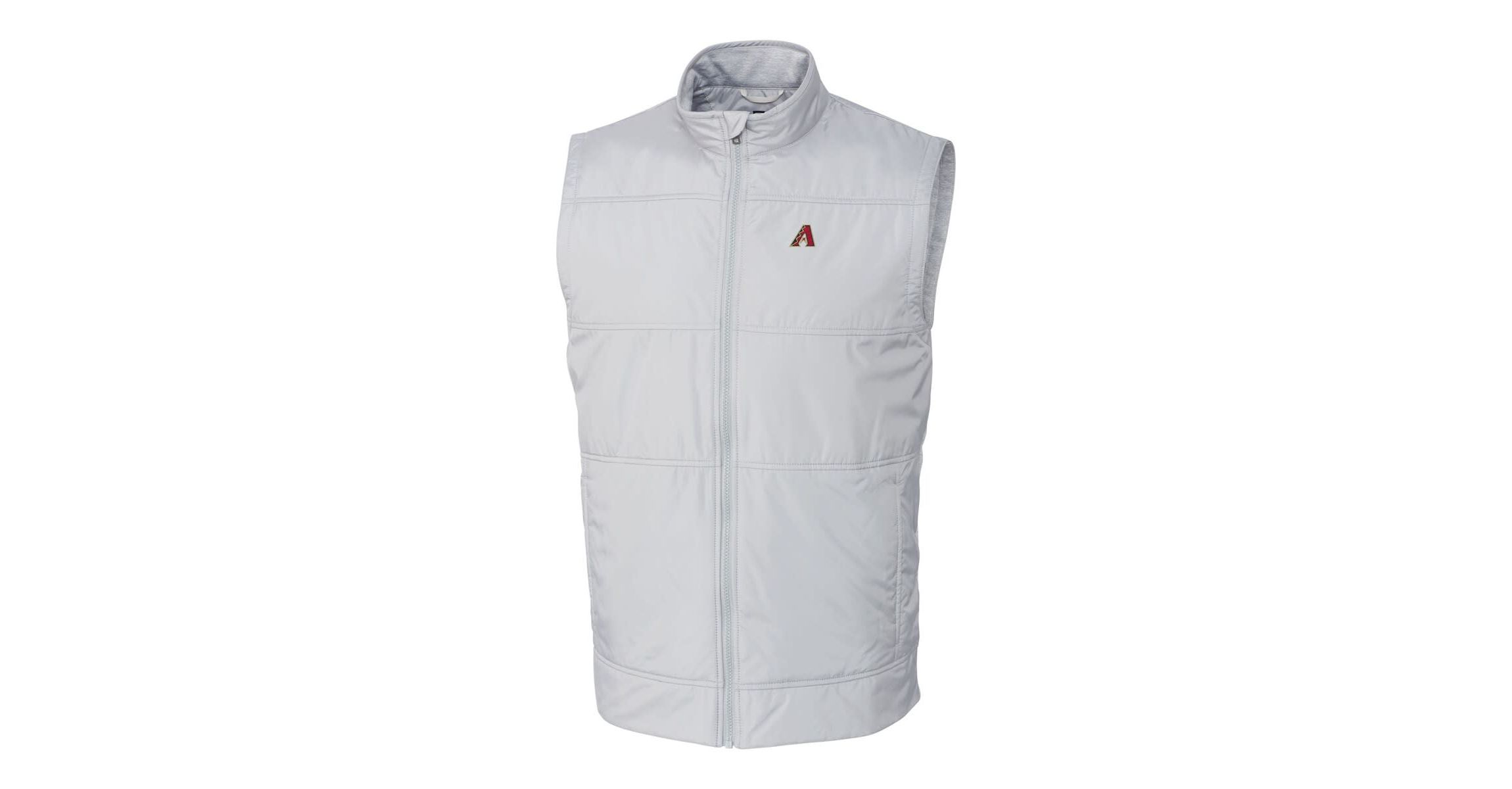 MLB Arizona Diamondbacks Big & Tall Stealth Hybrid Quilted Windbreaker Full-Zip Vest