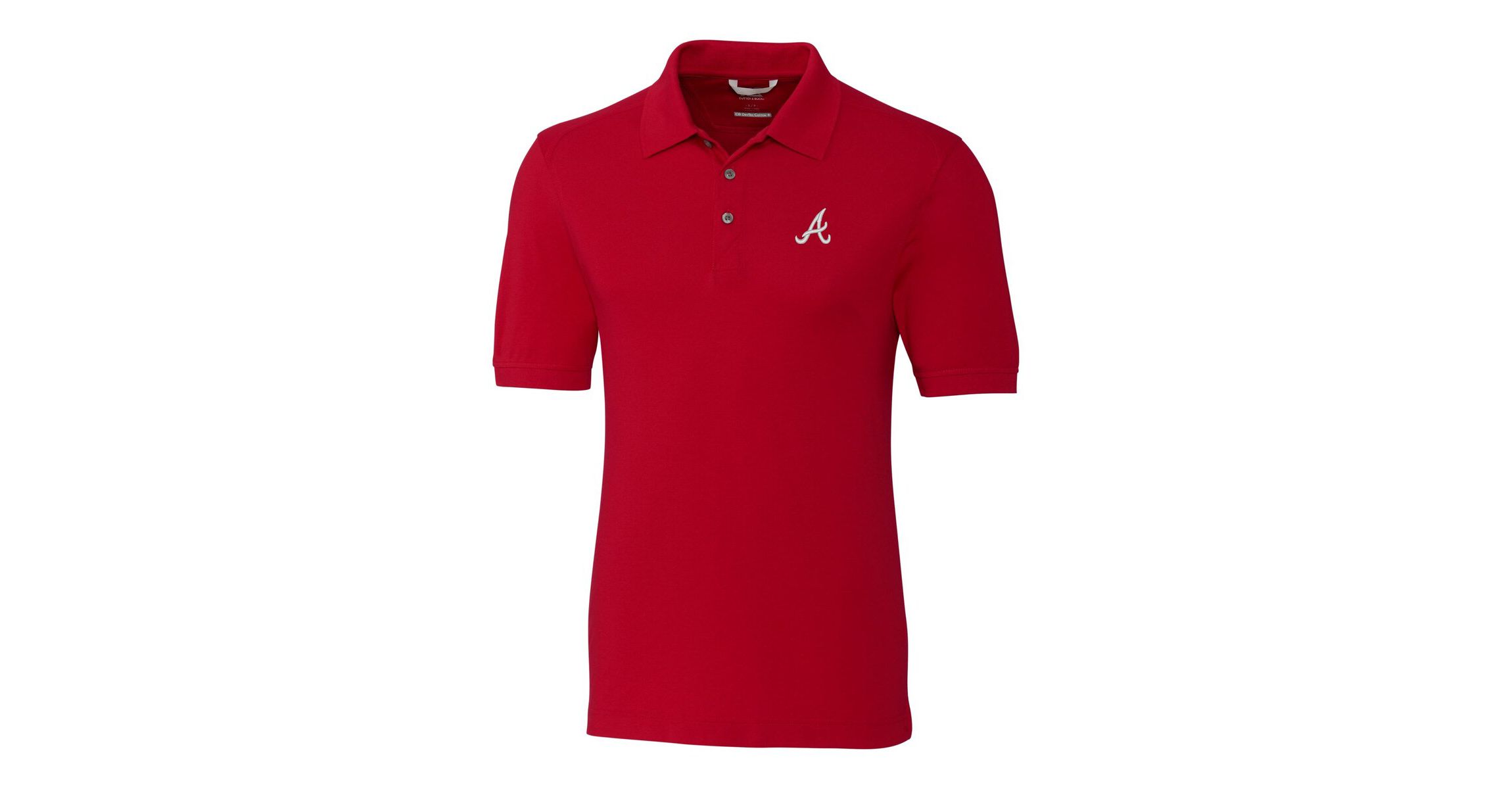 MLB Atlanta Braves Big & Tall Advantage Tri-Blend Pique Polo
