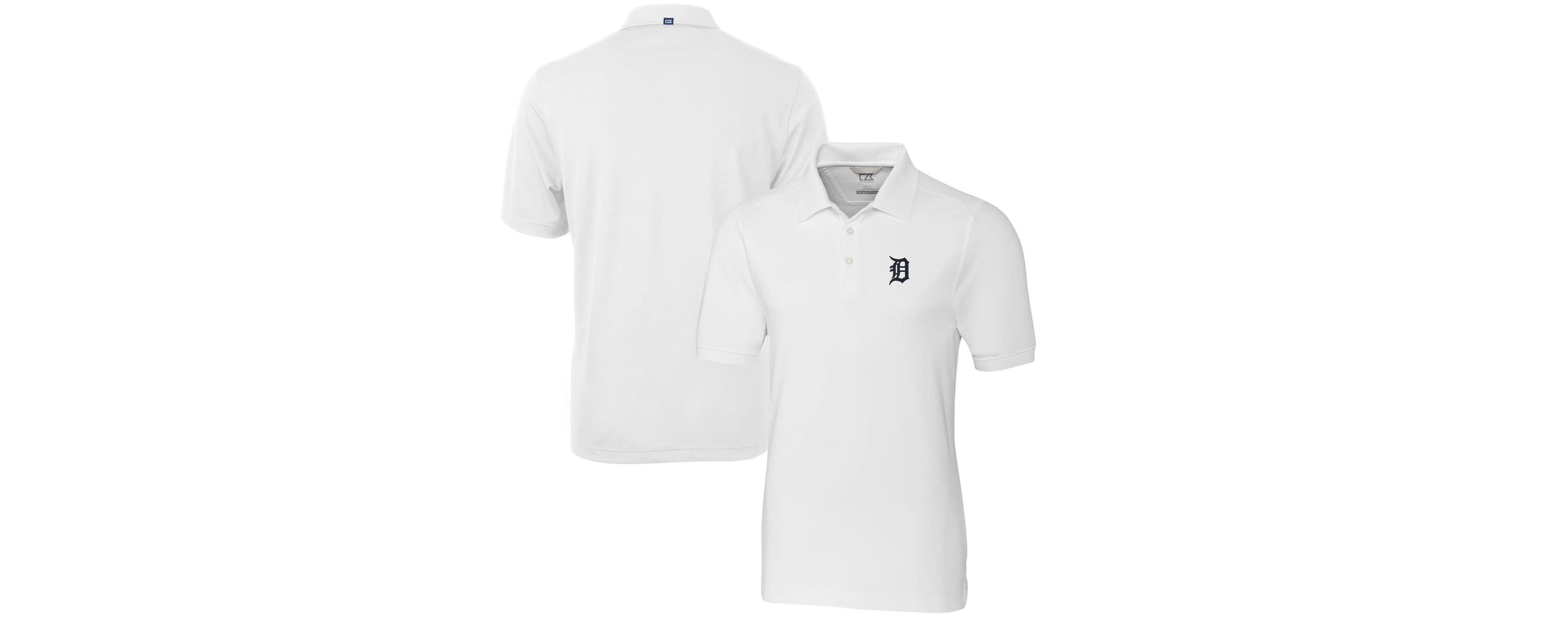 MLB Detroit Tigers Big & Tall Advantage Tri-Blend Pique Polo