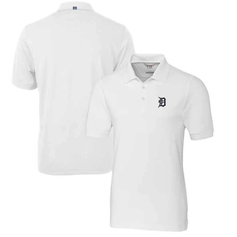 MLB Detroit Tigers Big & Tall Advantage Tri-Blend Pique Polo