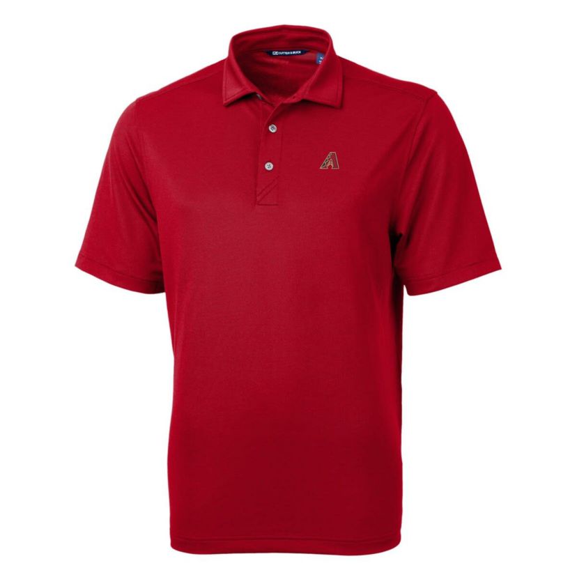 MLB Arizona Diamondbacks Big & Tall Virtue Eco Pique Recycled Polo