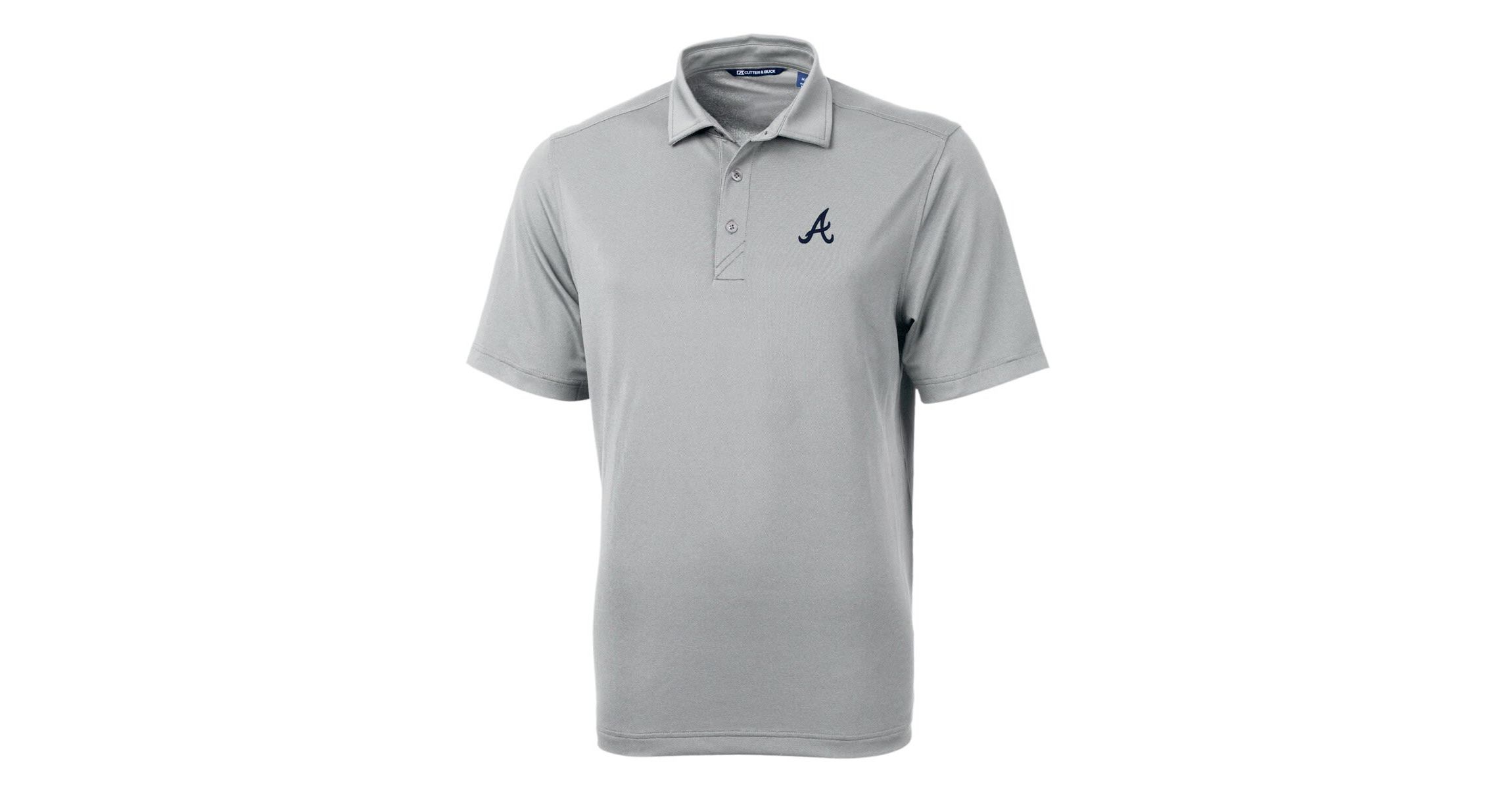 MLB Atlanta Braves Big & Tall Virtue Eco Pique Recycled Polo