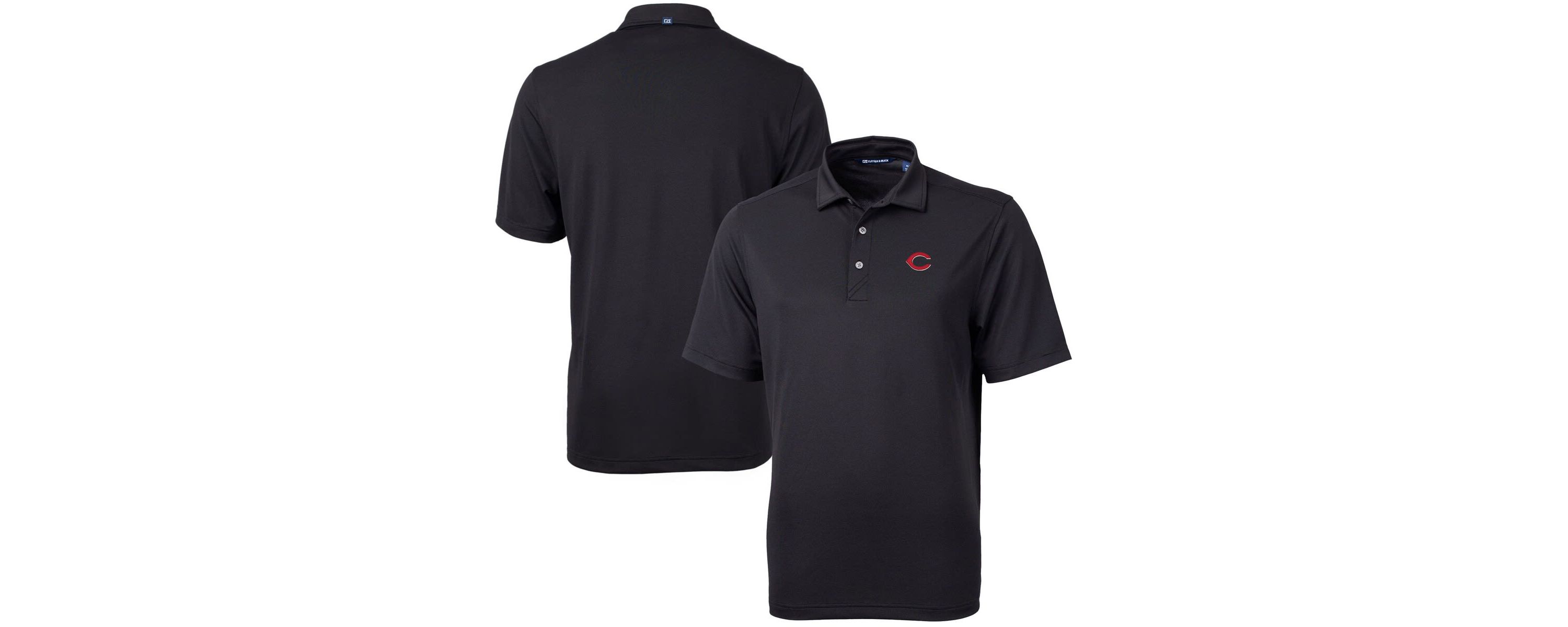 MLB Cincinnati Reds Big & Tall Virtue Eco Pique Recycled Polo