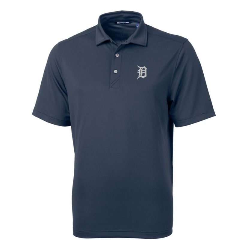 MLB Detroit Tigers Big & Tall Virtue Eco Pique Recycled Polo