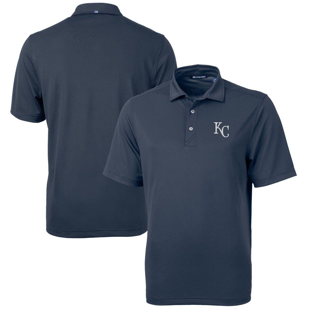 MLB Kansas City Royals Big & Tall Virtue Eco Pique Recycled Polo