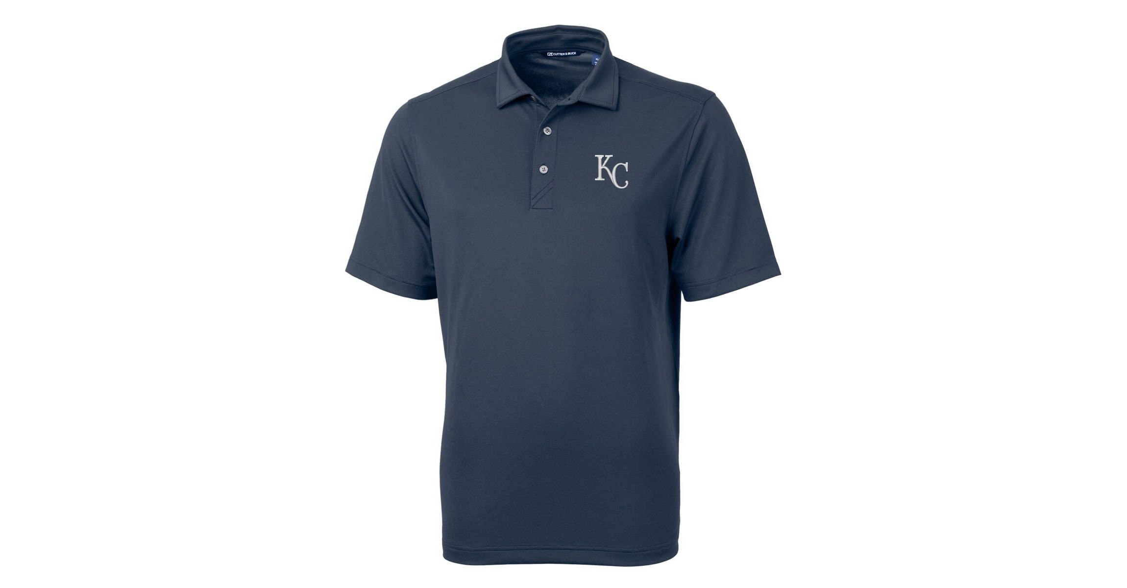 MLB Kansas City Royals Big & Tall Virtue Eco Pique Recycled Polo