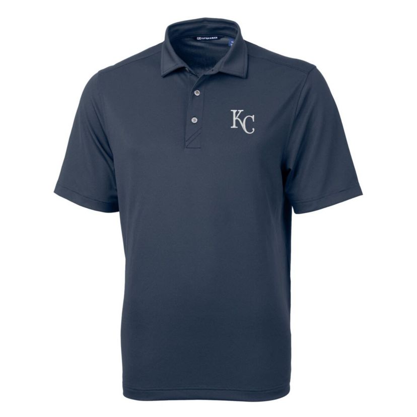 MLB Kansas City Royals Big & Tall Virtue Eco Pique Recycled Polo