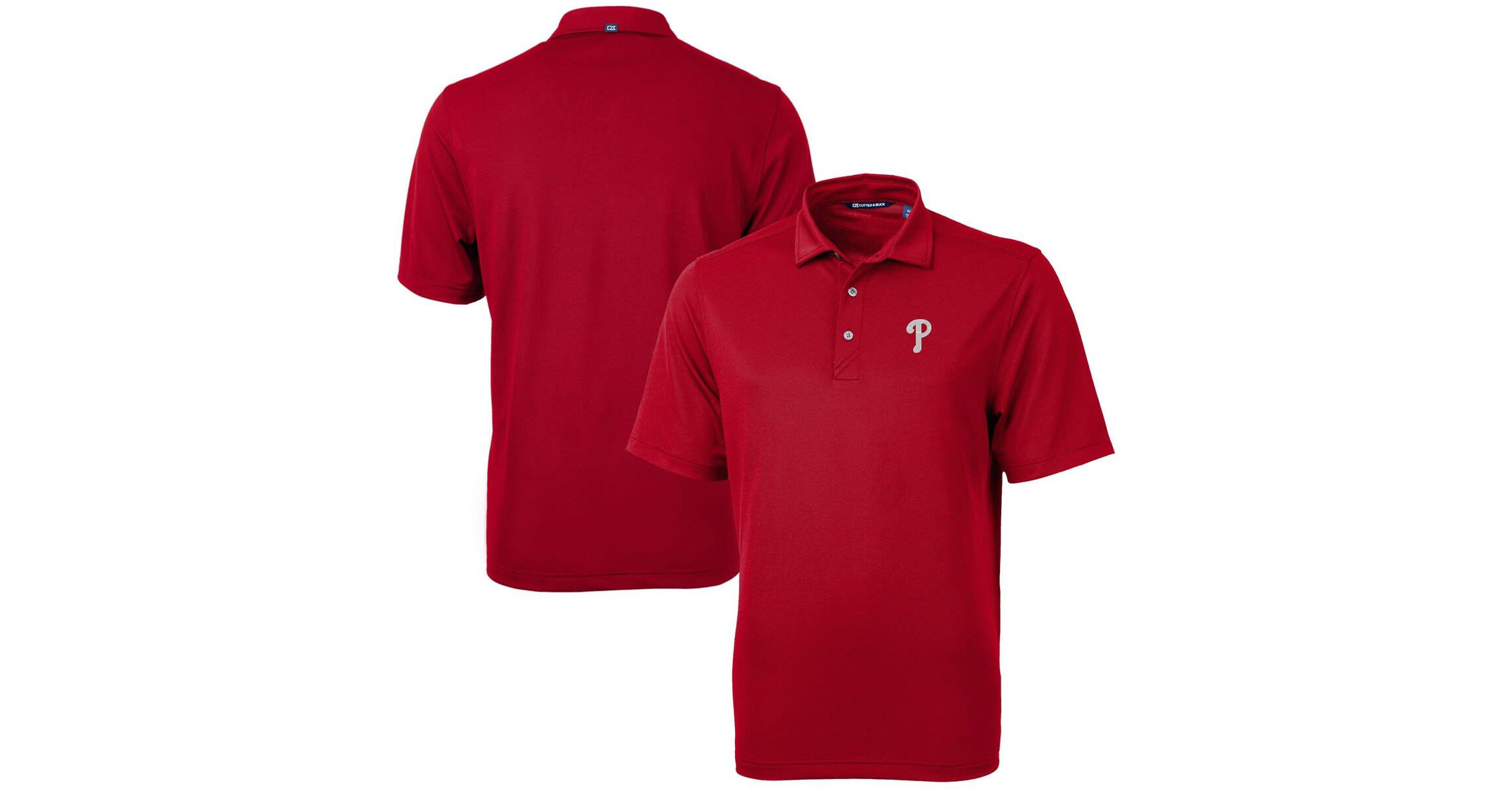 MLB Philadelphia Phillies Big & Tall Virtue Eco Pique Recycled Polo