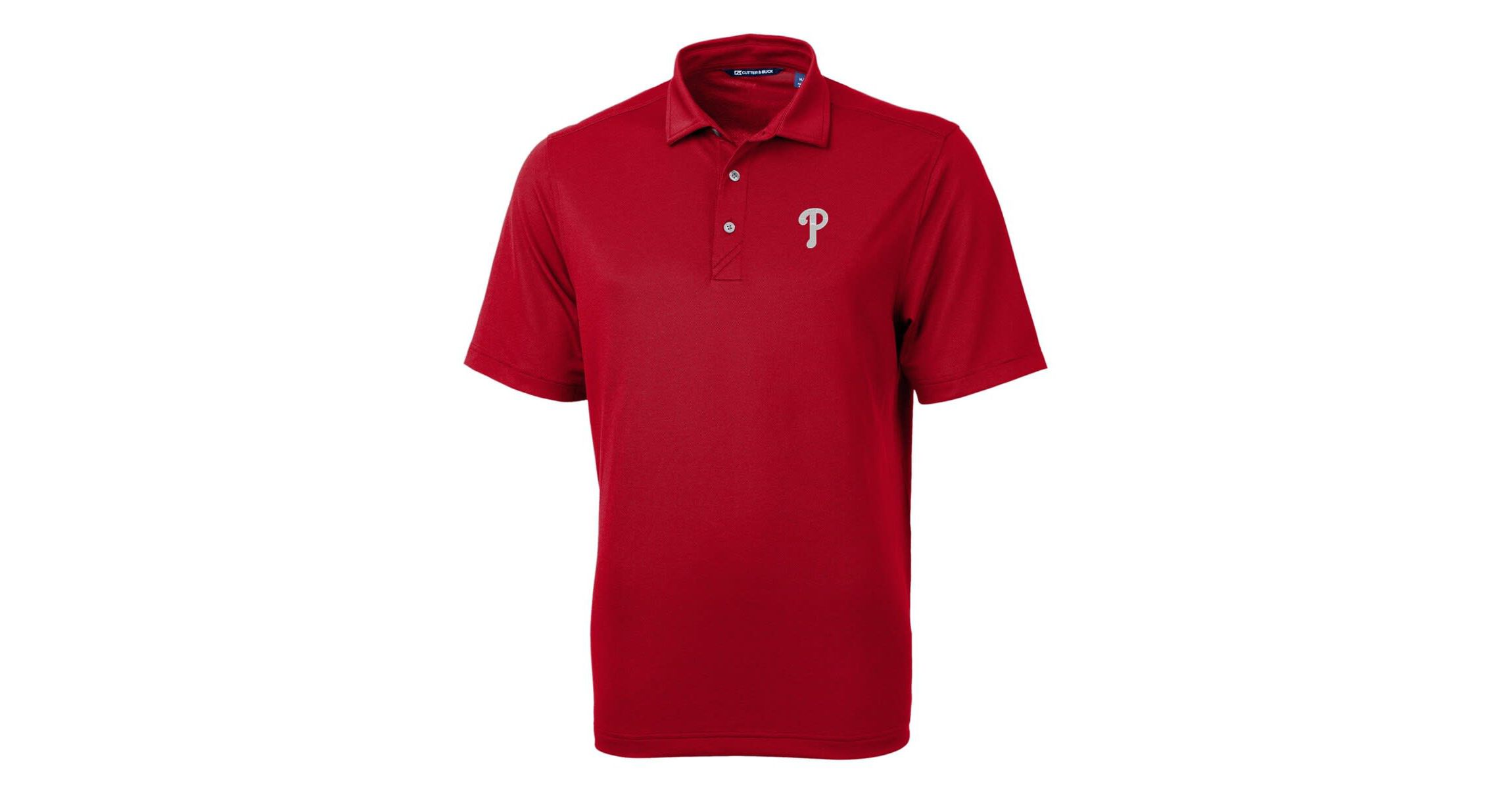 MLB Philadelphia Phillies Big & Tall Virtue Eco Pique Recycled Polo