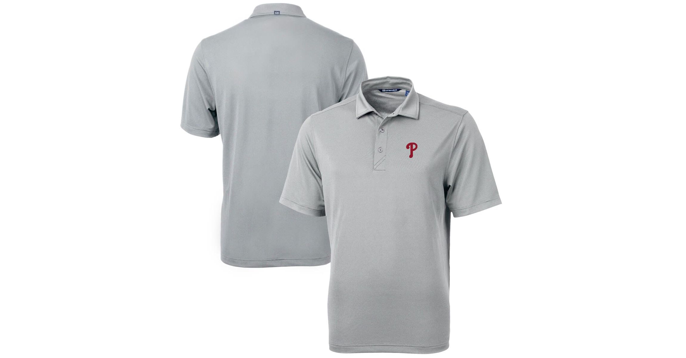 MLB Philadelphia Phillies Big & Tall Virtue Eco Pique Recycled Polo