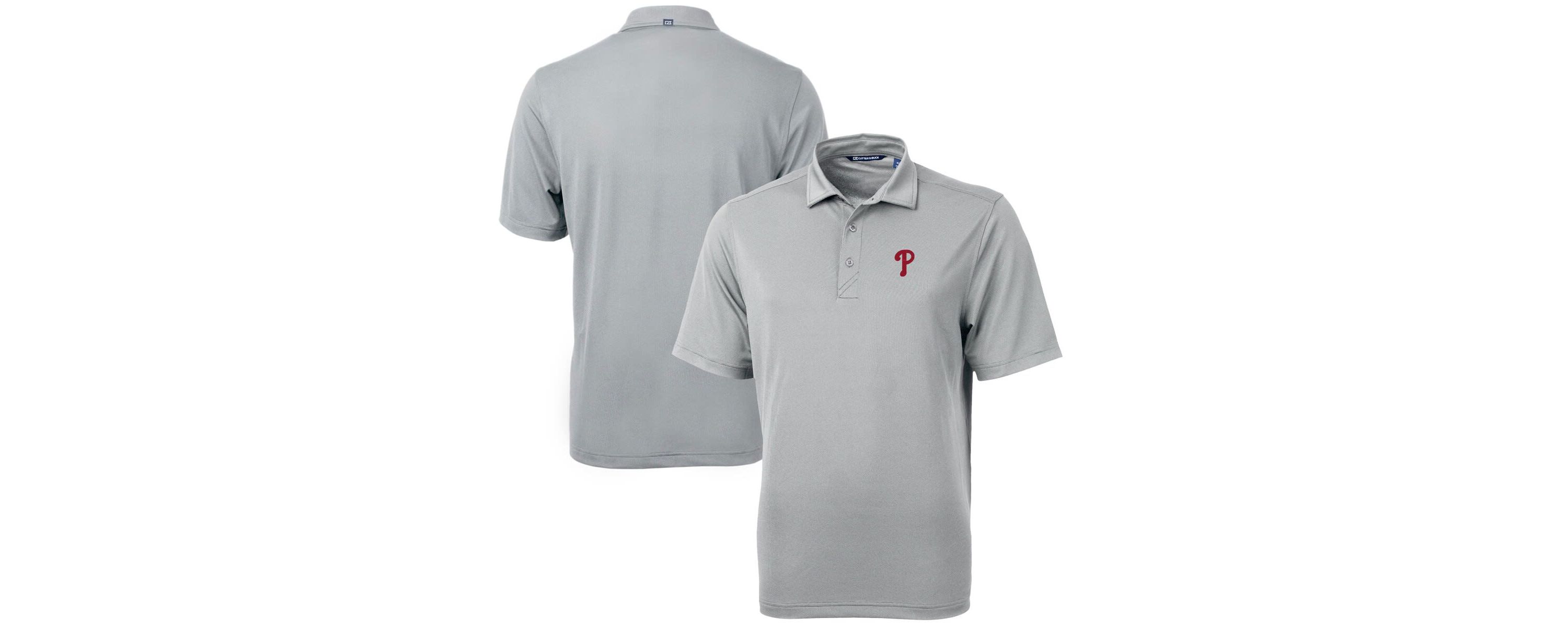 MLB Philadelphia Phillies Big & Tall Virtue Eco Pique Recycled Polo