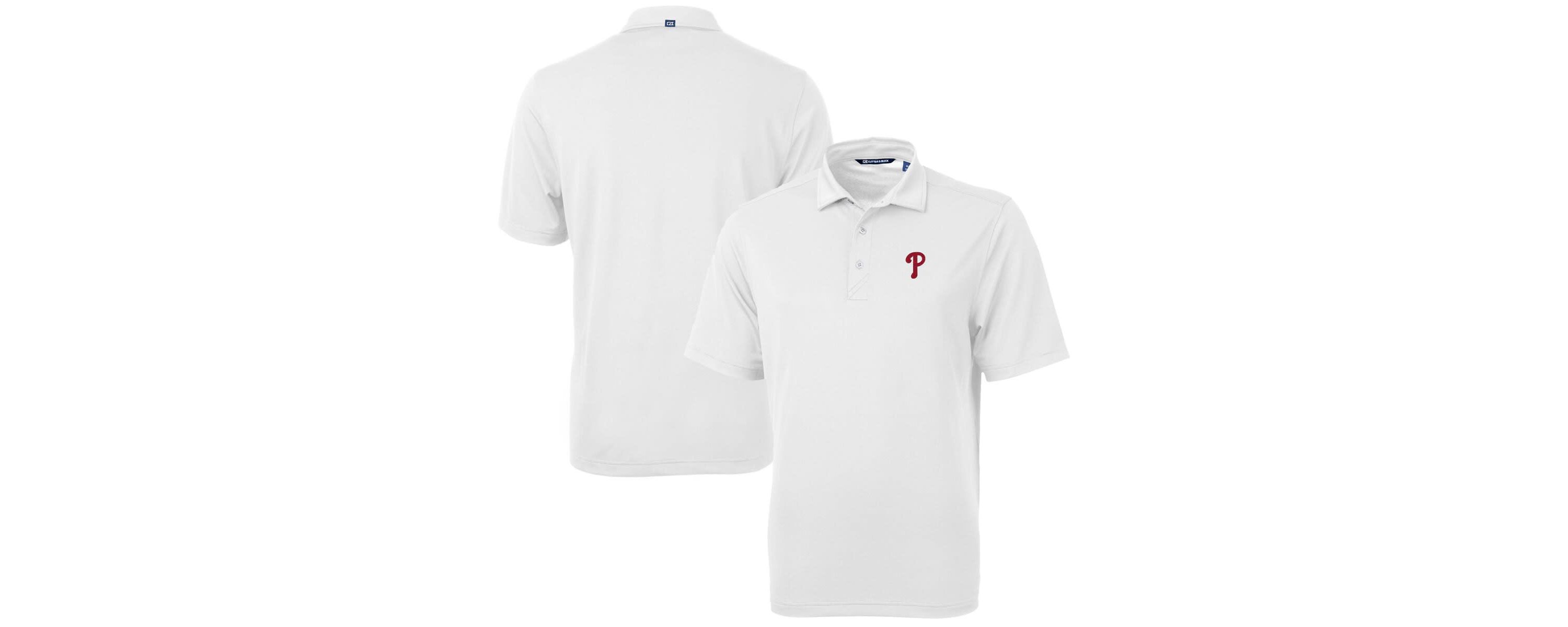 MLB Philadelphia Phillies Big & Tall Virtue Eco Pique Recycled Polo