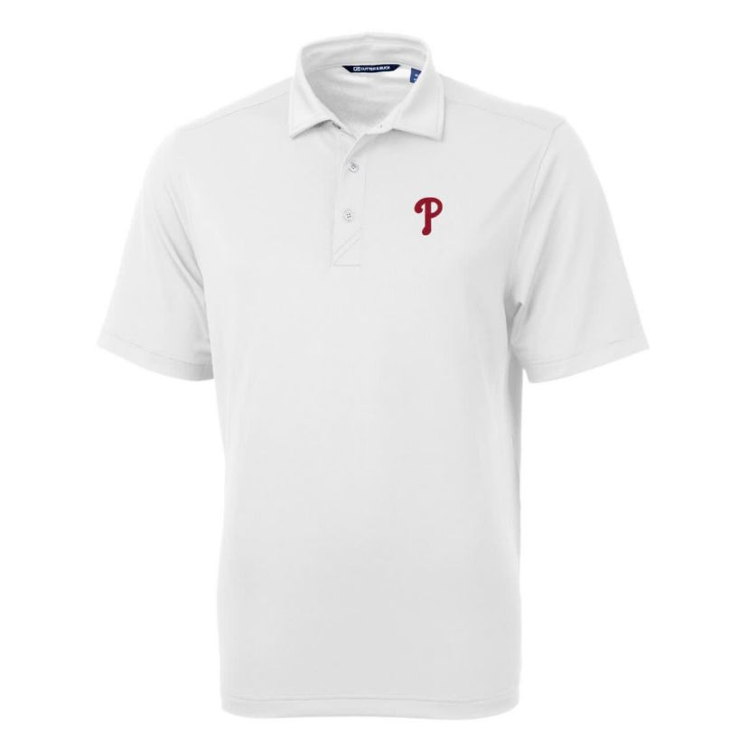 MLB Philadelphia Phillies Big & Tall Virtue Eco Pique Recycled Polo