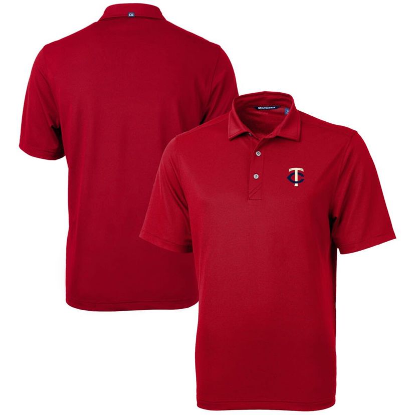MLB Minnesota Twins Big & Tall Virtue Eco Pique Recycled Polo