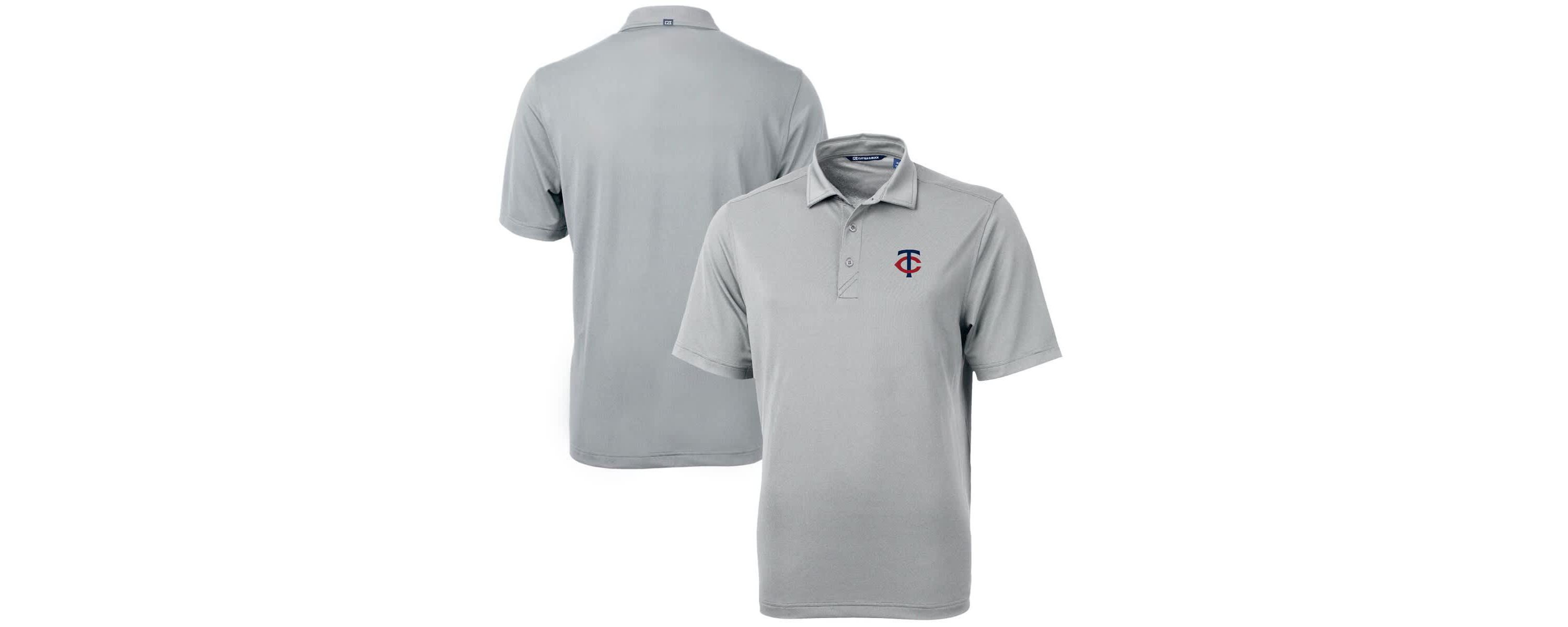 MLB Minnesota Twins Big & Tall Virtue Eco Pique Recycled Polo