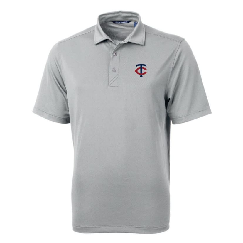 MLB Minnesota Twins Big & Tall Virtue Eco Pique Recycled Polo