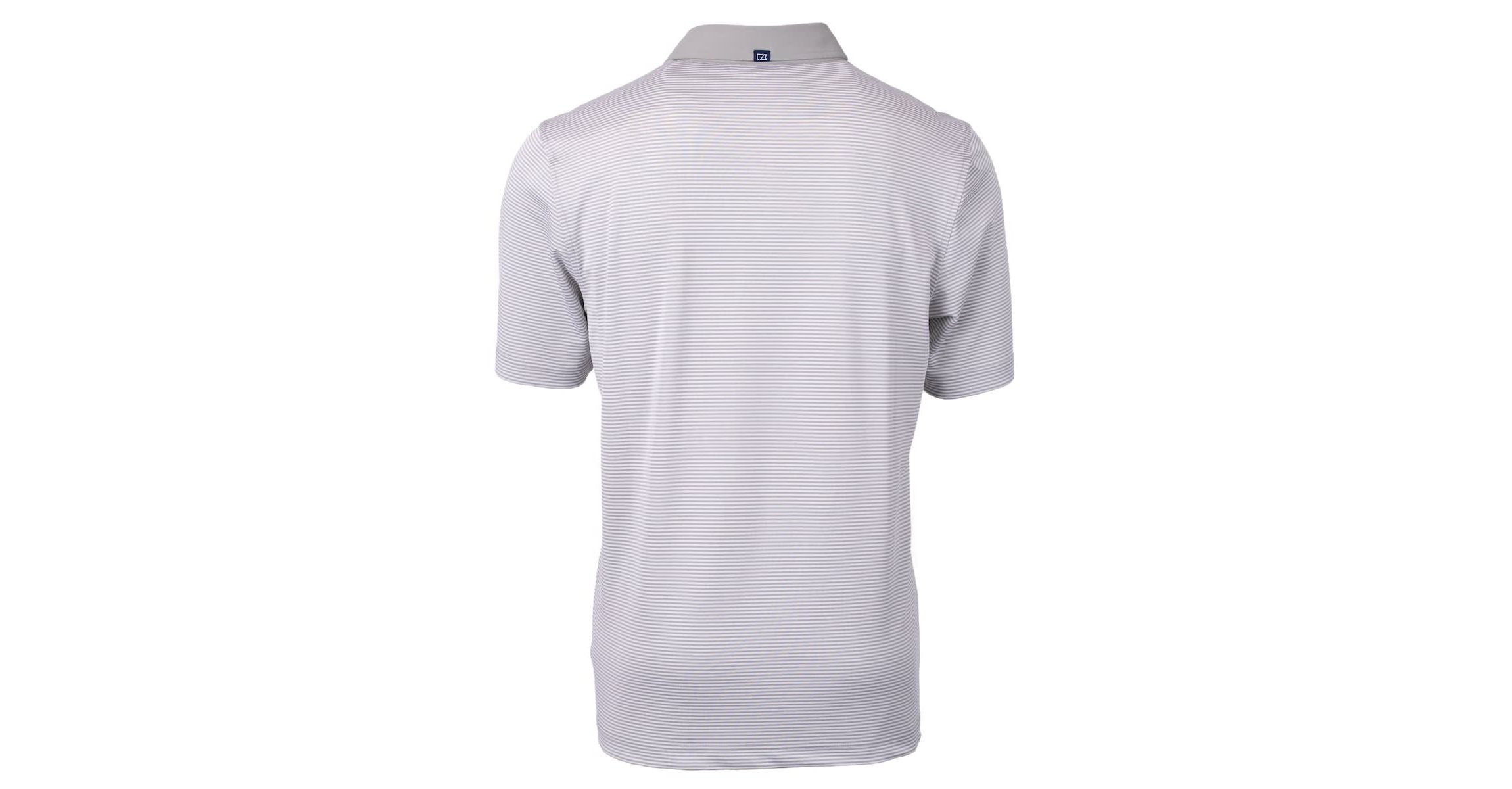 Cornell Big Red NCAA Cornell Big Big & Tall Virtue Eco Pique Micro Stripe Recycled Polo