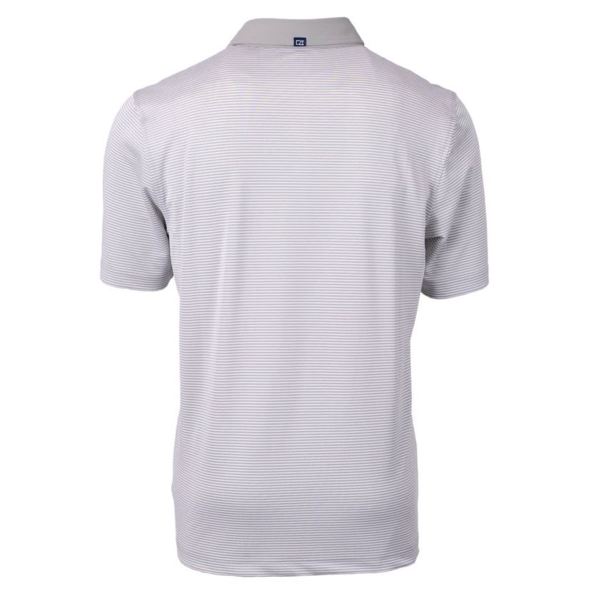 Cornell Big Red NCAA Cornell Big Big & Tall Virtue Eco Pique Micro Stripe Recycled Polo