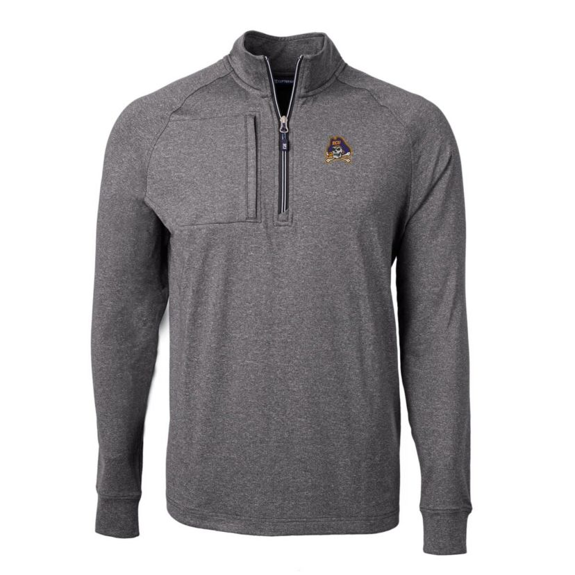East Carolina Pirates NCAA ECU Pirates Big & Tall Adapt Eco Knit Quarter-Zip Pullover Top