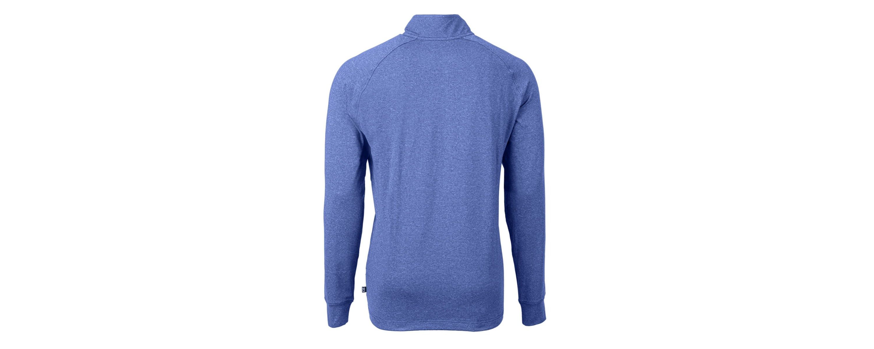 NCAA Kansas Jayhawks Big & Tall Adapt Eco Knit Quarter-Zip Pullover Top