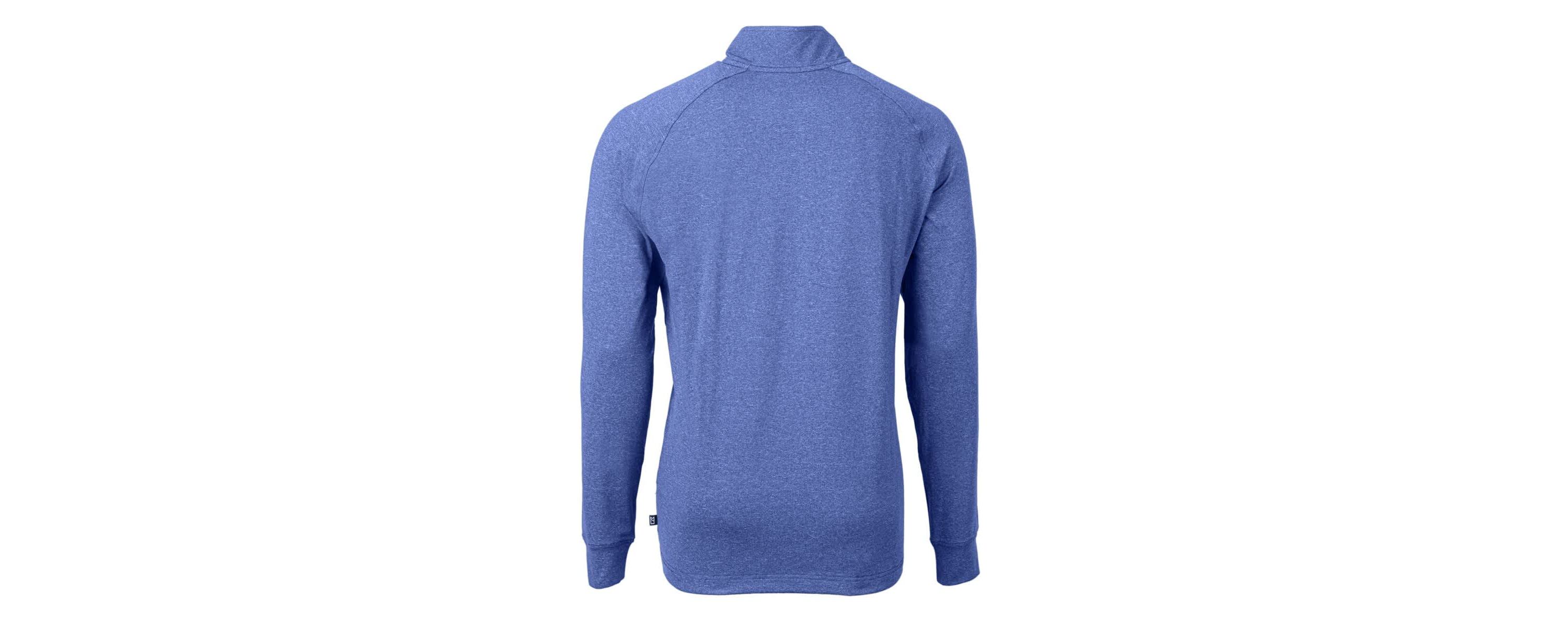 NCAA Pitt Panthers Big & Tall Adapt Eco Knit Quarter-Zip Pullover Top