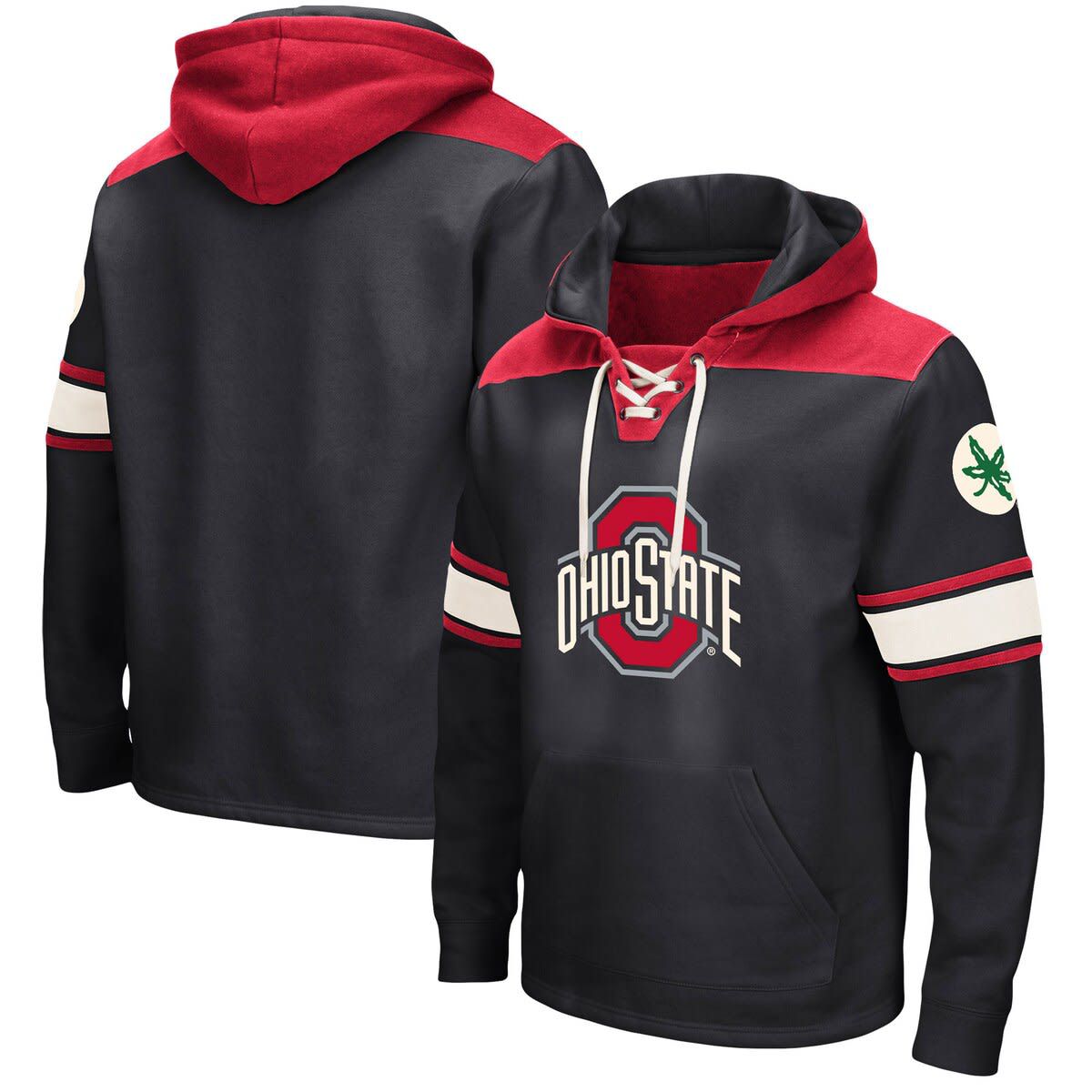 NCAA Ohio State Buckeyes 2.0 Lace-Up Pullover Hoodie