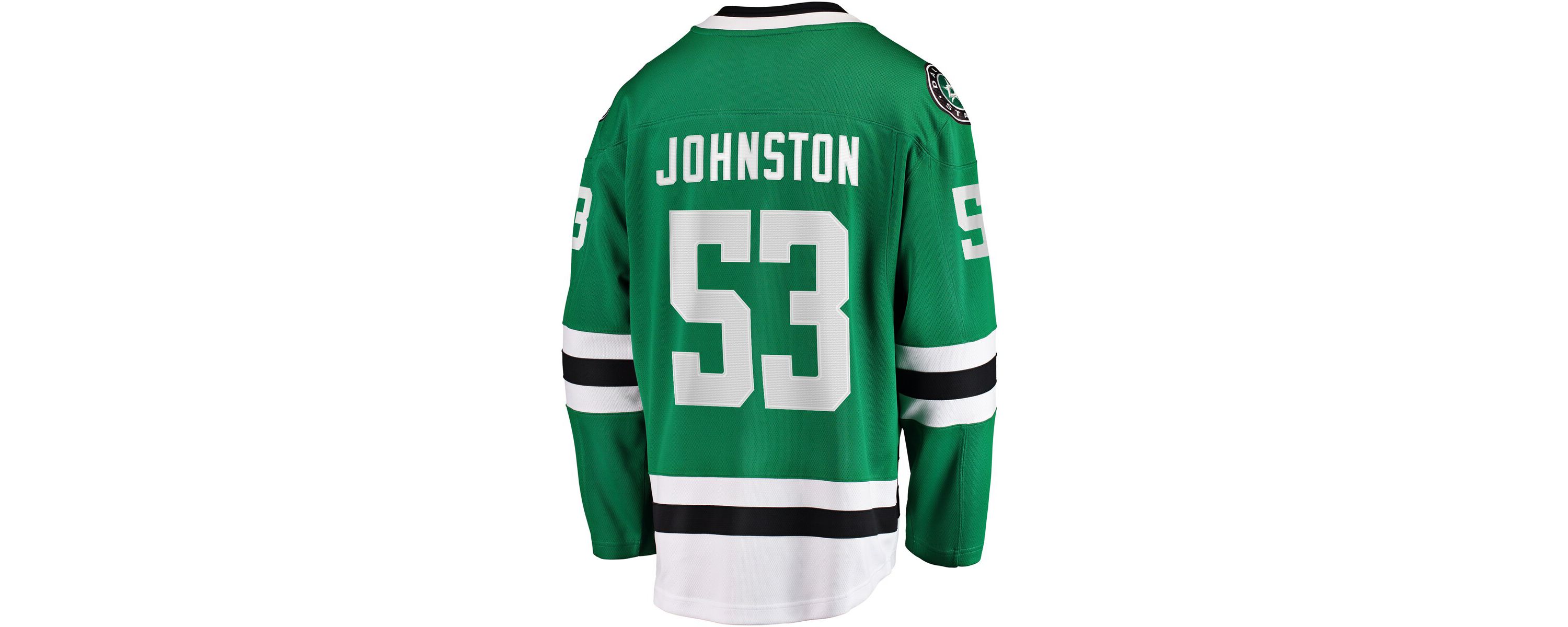 NHL Fanatics Wyatt Johnston Kelly Dallas Stars Home Breakaway Player Jersey