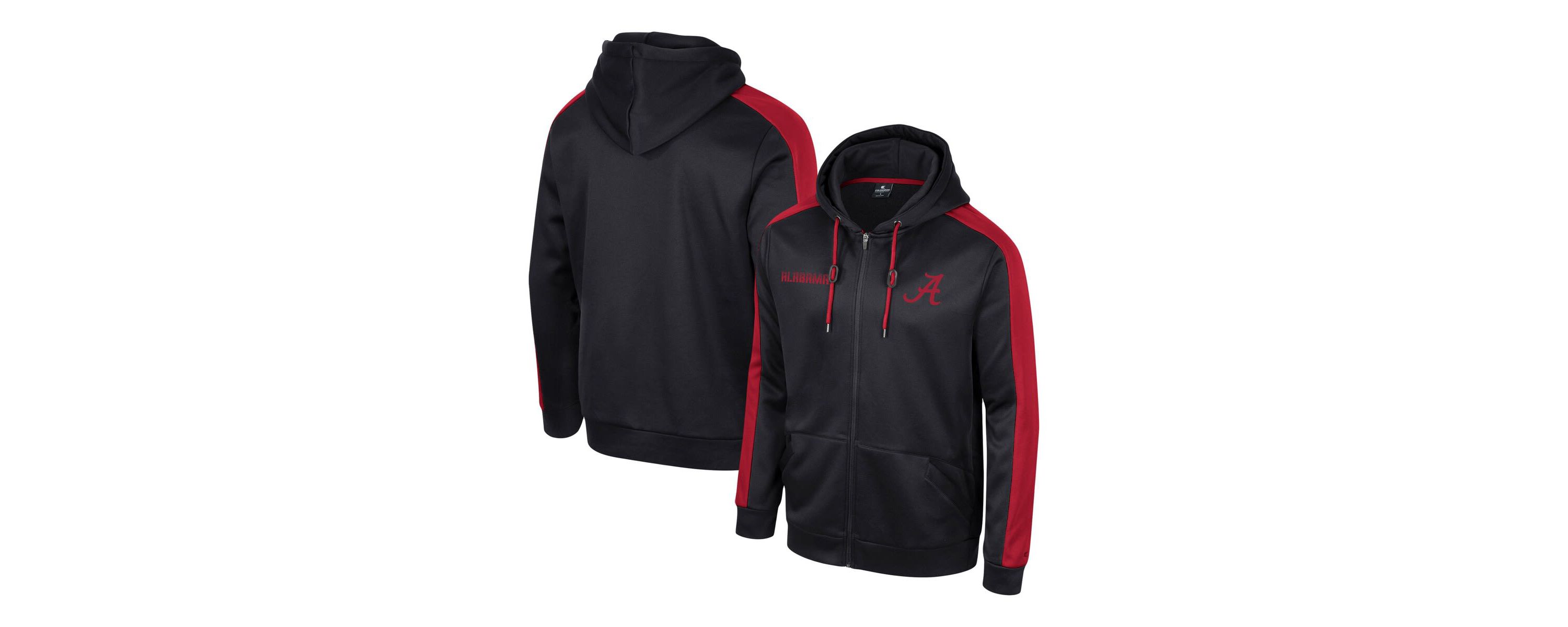 Alabama Crimson Tide NCAA Alabama Tide Reese Full-Zip Hoodie