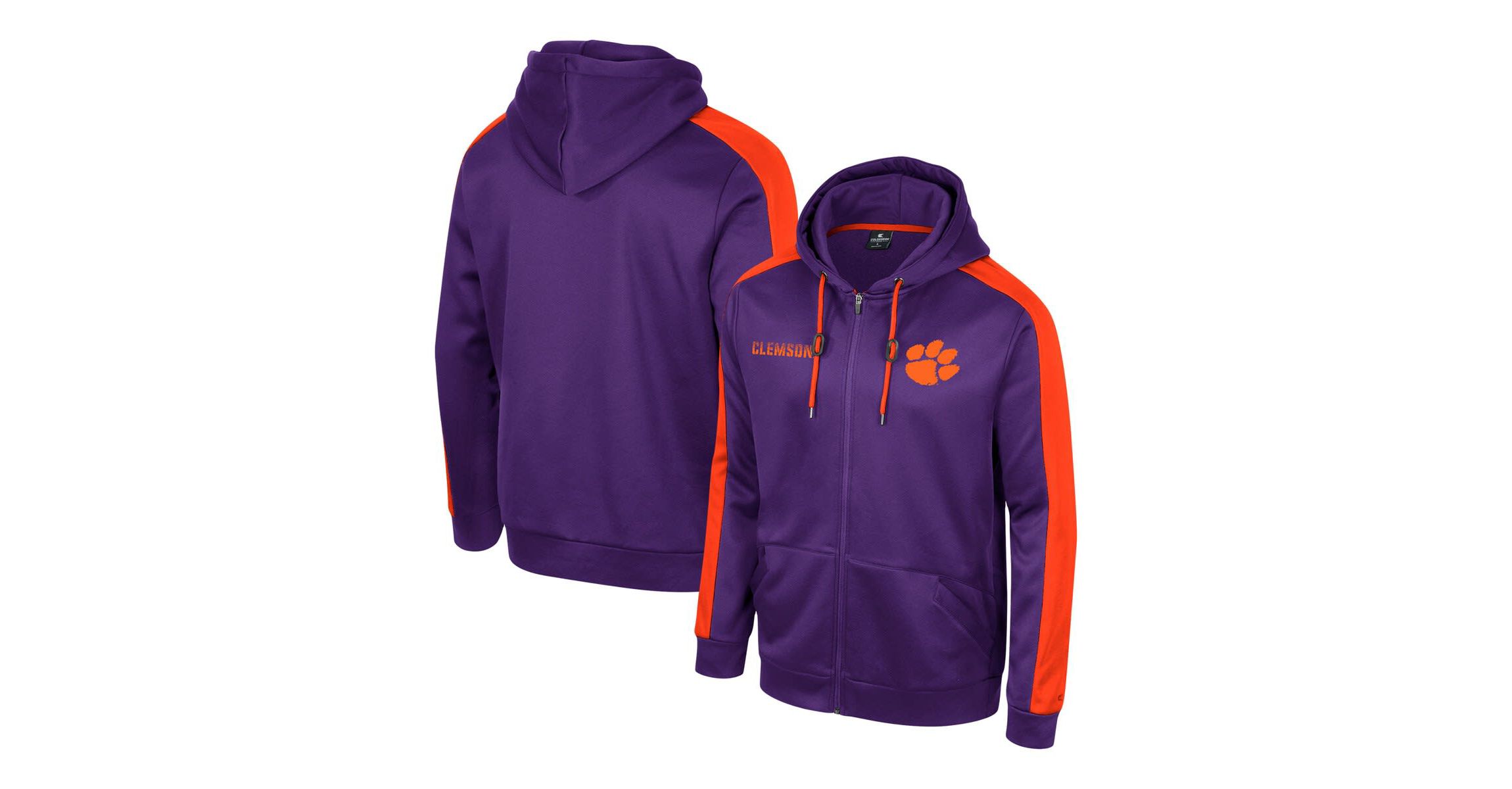 NCAA Clemson Tigers Reese Full-Zip Hoodie