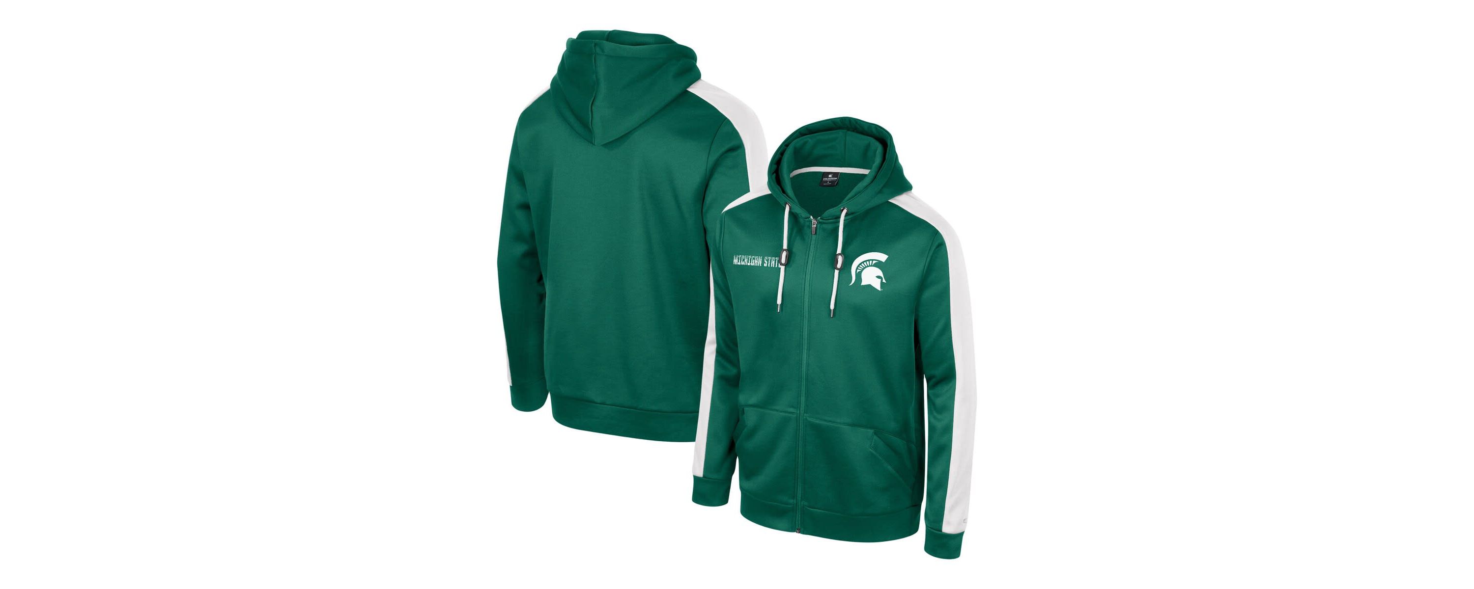 NCAA Michigan State Spartans Reese Full-Zip Hoodie