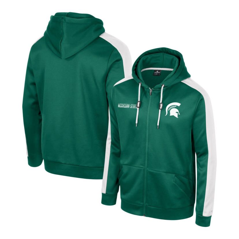 NCAA Michigan State Spartans Reese Full-Zip Hoodie