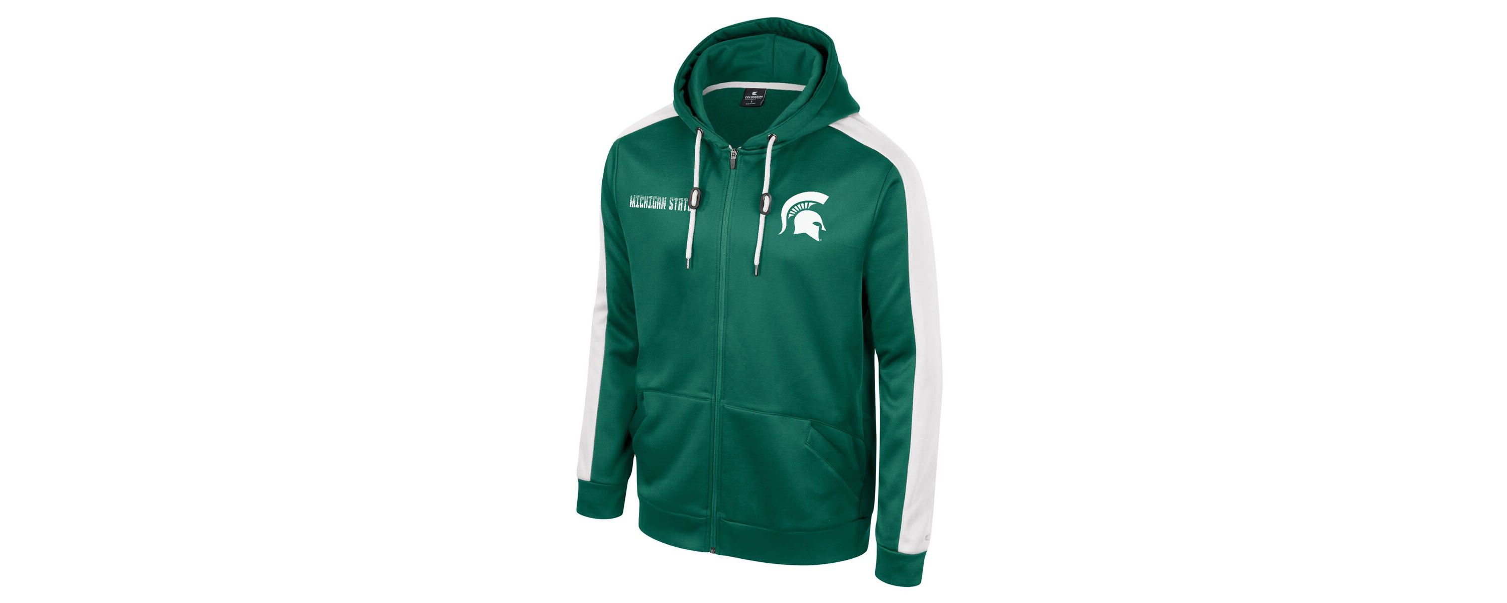 NCAA Michigan State Spartans Reese Full-Zip Hoodie