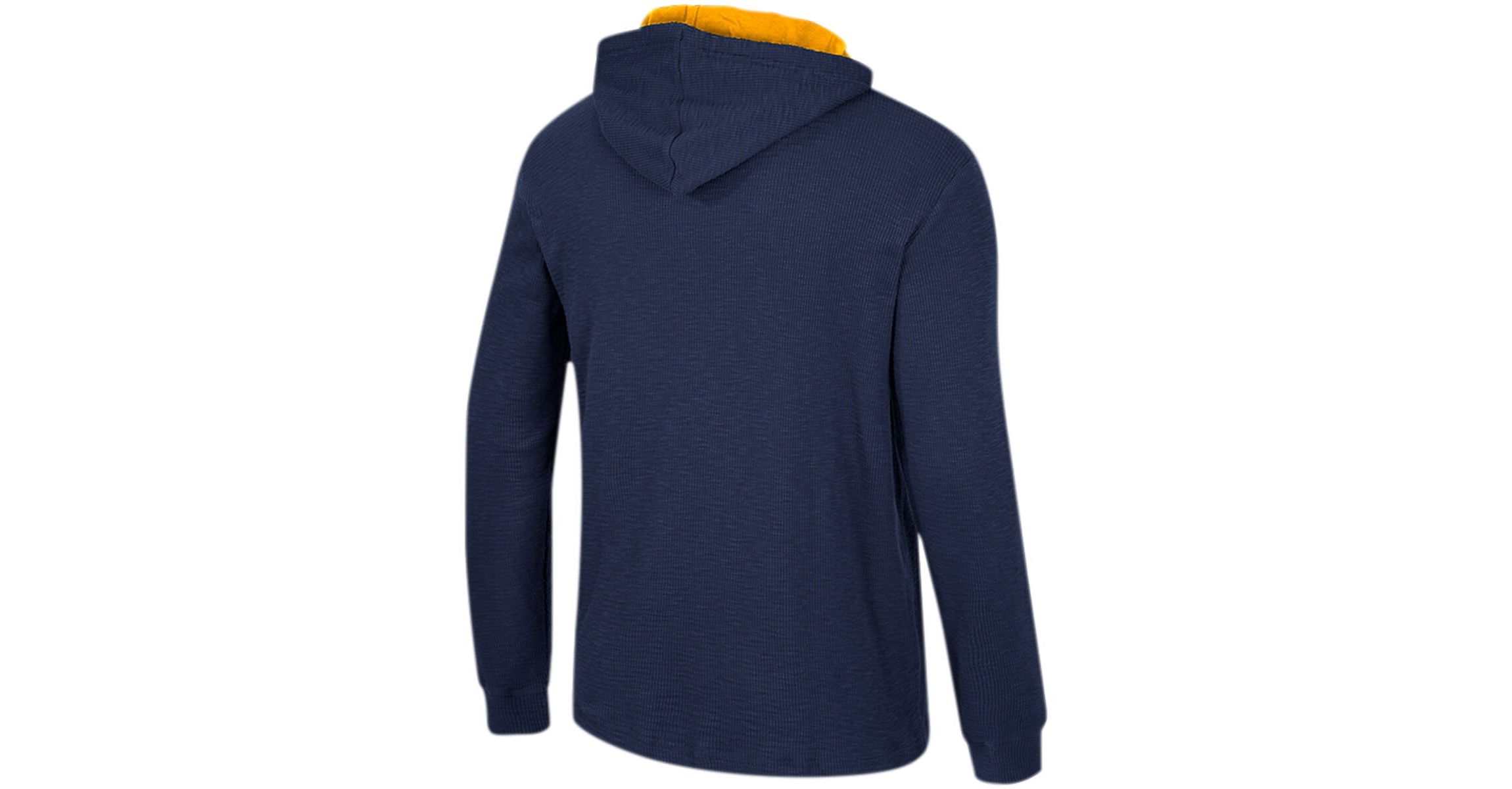 NCAA West Virginia Mountaineers Affirmative Thermal Hoodie Long Sleeve T-Shirt