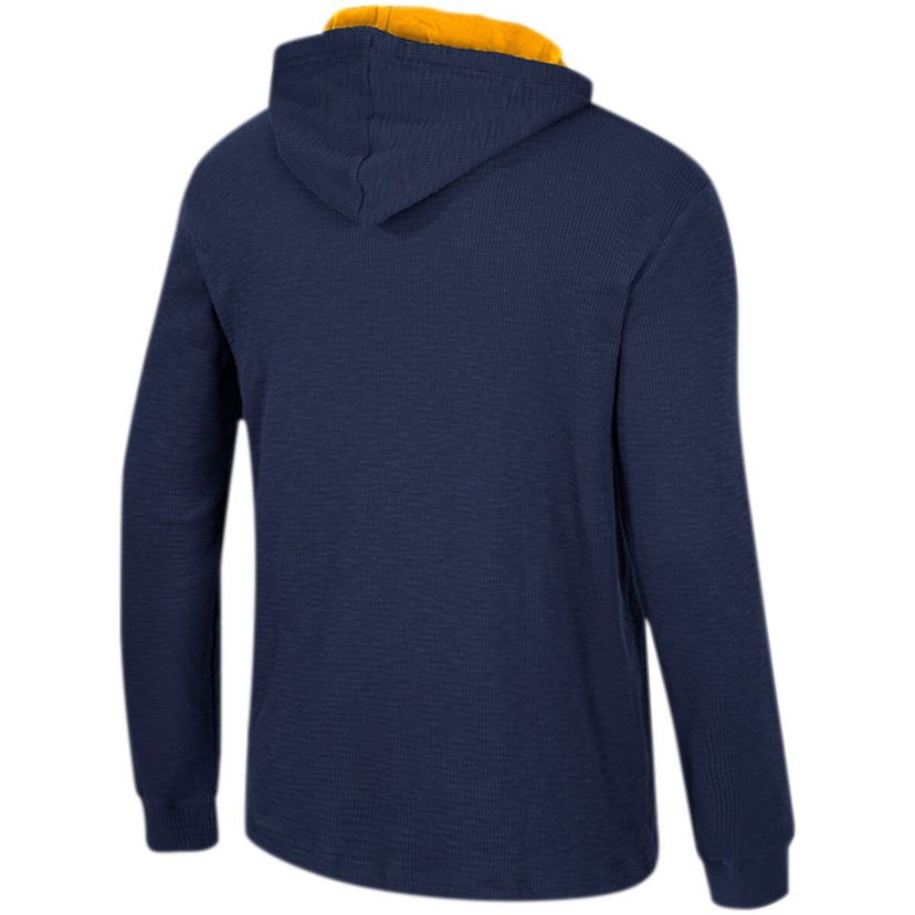 NCAA West Virginia Mountaineers Affirmative Thermal Hoodie Long Sleeve T-Shirt