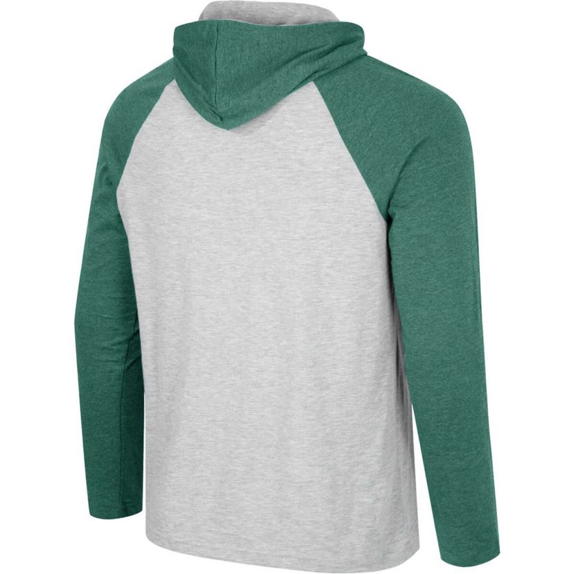 NCAA Michigan State Spartans Hasta La Vista Raglan Hoodie Long Sleeve T-Shirt